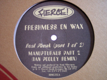 Freshmess On Wax : Real Phunk (Part 1 Of 2) (12