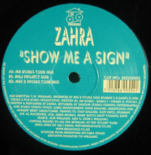 Load image into Gallery viewer, Zahra : Show Me A Sign (12&quot;, Maxi)
