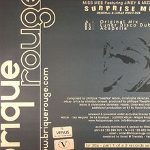 Load image into Gallery viewer, Miss Mee Featuring Jiney &amp; Mizzy : Surprise Me (12&quot;)
