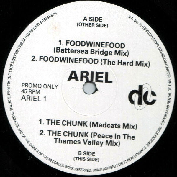 Ariel : Foodwinefood / The Chunk (12