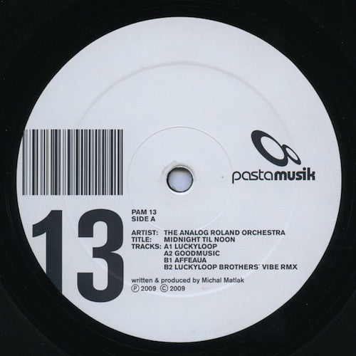 The Analog Roland Orchestra : Midnight Til Noon (12