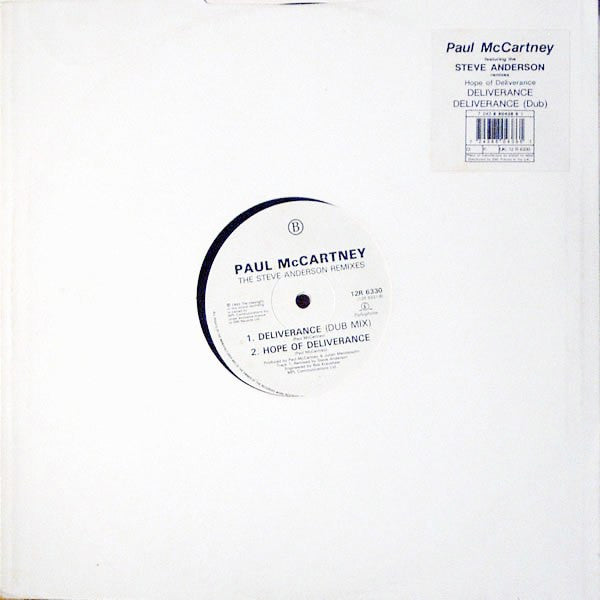Paul McCartney : Deliverance (The Steve Anderson Mixes) (12