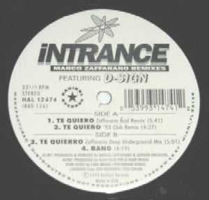 Intrance Feat. D-Sign : Te Quierro (Marco Zaffarano Remixes) (12