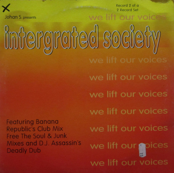 Johan S. Presents Intergrated Society : We Lift Our Voices (12