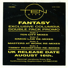 Load image into Gallery viewer, Ten City : Fantasy (2x12&quot;, Promo)
