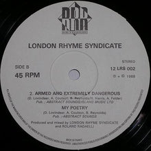 Load image into Gallery viewer, London Rhyme Syndicate : London Rhyme Syndicate (12&quot;, Single)
