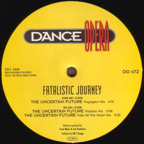 Fatalistic Journey : The Uncertain Future (12