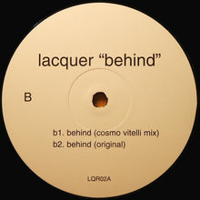 Load image into Gallery viewer, Lacquer : Behind (12&quot;, Promo)
