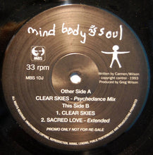 Load image into Gallery viewer, Mind Body &amp; Soul : Clear Skies (12&quot;, Promo)
