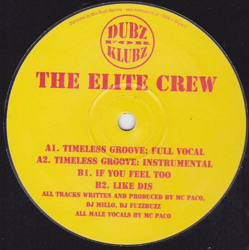The Elite Crew : Timeless Groove (12