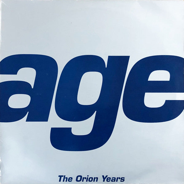 Age : The Orion Years (2xLP, Album)