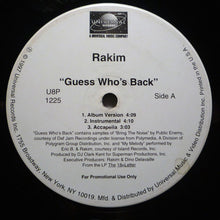 Load image into Gallery viewer, Rakim : Guess Who&#39;s Back (12&quot;, Promo)
