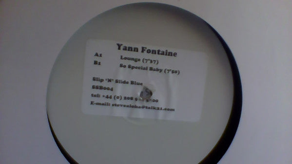 The Yann Fontaine Project* : Lounge / So Special Baby (12