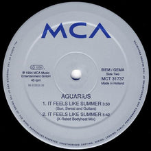 Load image into Gallery viewer, Aquarius (16) : It Feels Like Summer (12&quot;)
