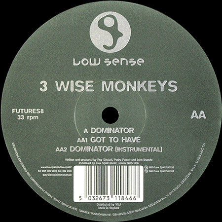 3 Wise Monkeys : Dominator (12
