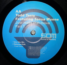 Load image into Gallery viewer, Todd Terry : Just Make That Move (Part One) (12&quot;)
