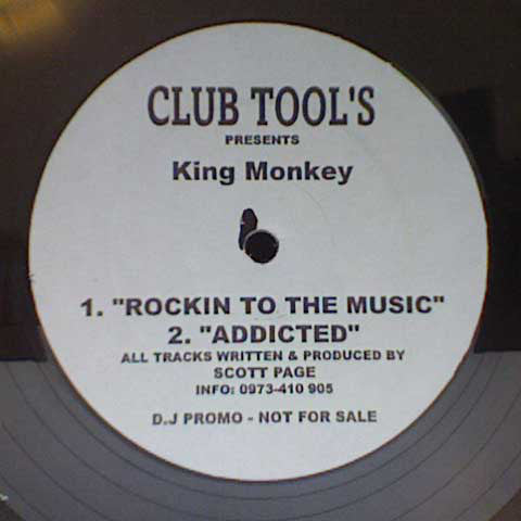 King Monkey : Rockin' To The Music/Addicted (12