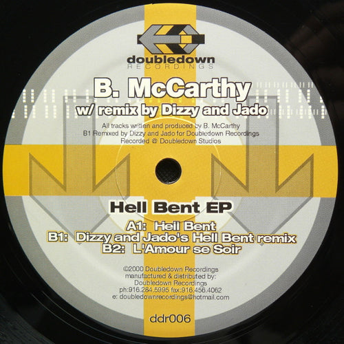 B. McCarthy : Hell Bent EP (12