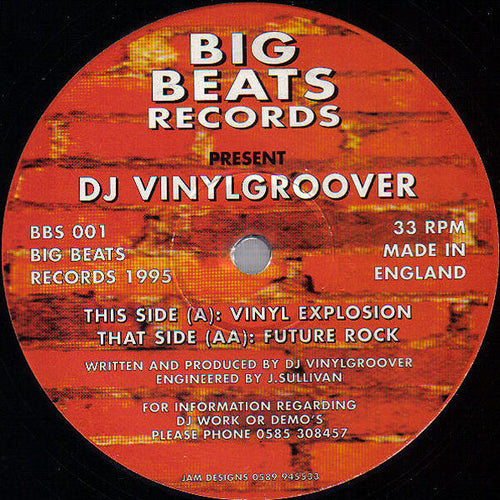 Vinylgroover : Vinyl Explosion / Future Rock (12