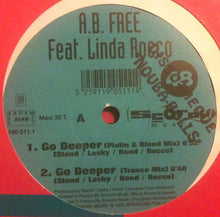 Load image into Gallery viewer, A.B. Free Feat. Linda Rocco : Go Deeper (12&quot;)
