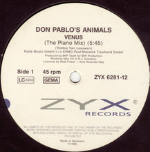 Load image into Gallery viewer, Don Pablo&#39;s Animals : Venus (The Piano Mix) (12&quot;)
