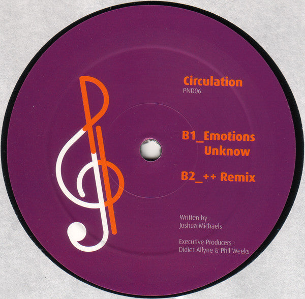 Circulation / Patterins (Iz & Diz, C++ Remixes) Circulation / Patterins (Iz & Diz, C++ Remixes)