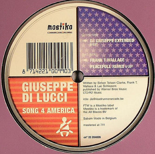Giuseppe Di Lucci : Song 4 America (12