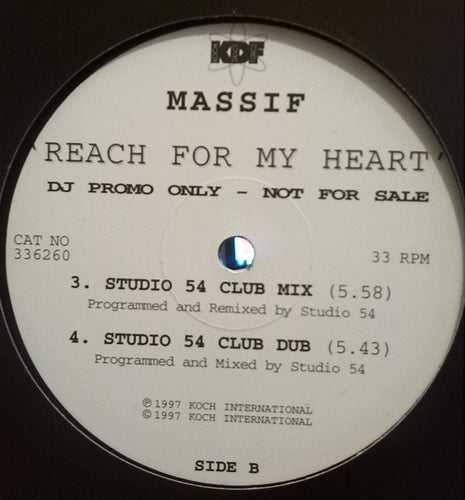 Massif (2) : Reach For My Heart (12