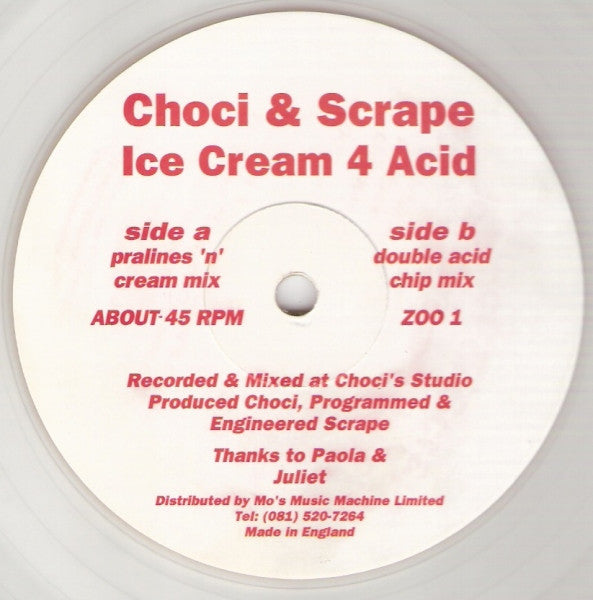 Choci & Scrape : Ice Cream 4 Acid (12