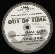 Load image into Gallery viewer, Dave Armstrong Feat. Ingrid Hakanson : Out Of Time (12&quot;, Ltd, TP)
