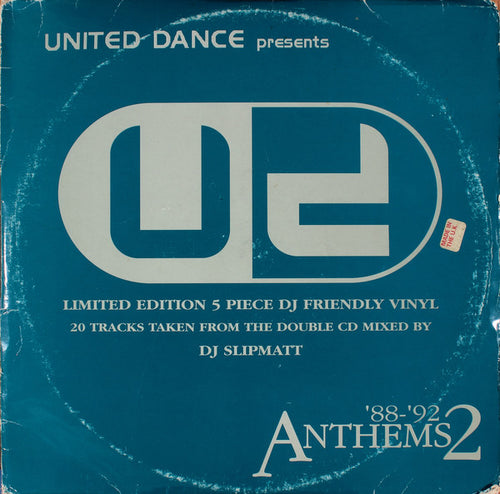 Various : United Dance Presents '88-'92 Anthems 2 (5x12