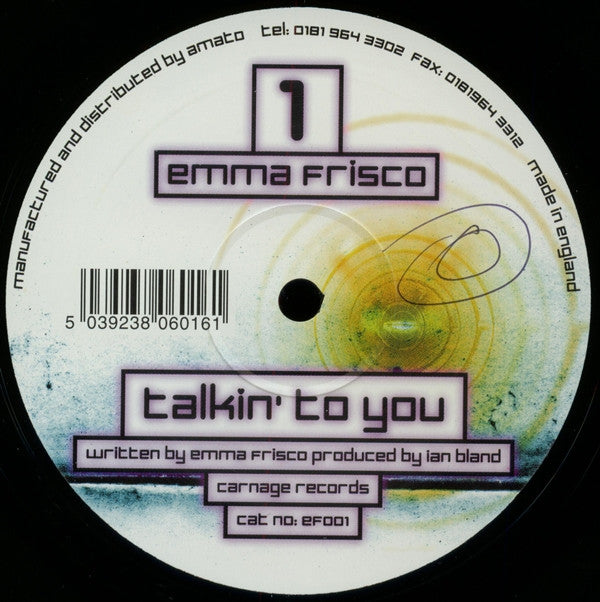 Emma Frisco : Talkin' To You (12