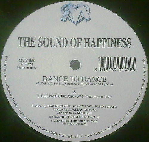 The Sound Of Happiness : Dance To Dance (12