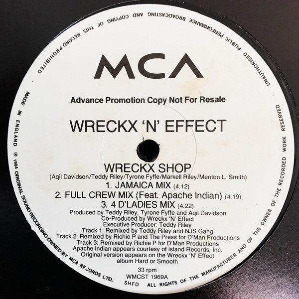 Wreckx 'N' Effect* : Wreckx Shop (12