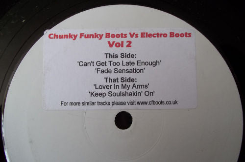 Various : Chunky Funky Boots Vs. Electro Boots Vol 2 (12