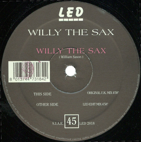 Willy The Sax : Willy The Sax (12