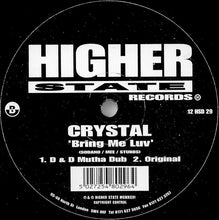 Load image into Gallery viewer, Crystal : Bring Me Luv (12&quot;)

