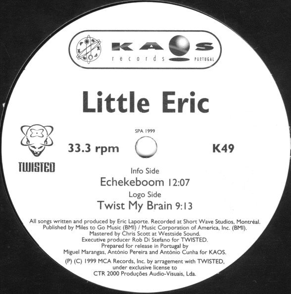 Little Eric : Echekeboom / Twist My Brain (12