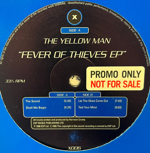 The Yellow Man : Fever Of Thieves EP (12