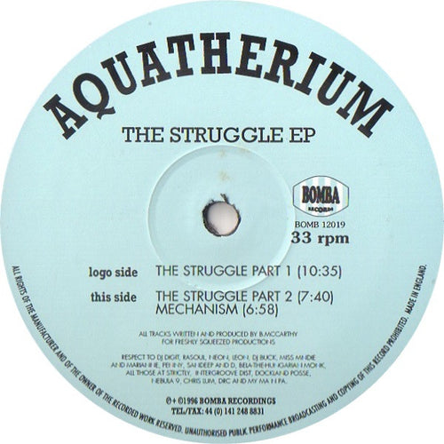 Aquatherium : The Struggle EP (12
