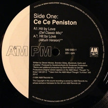 Load image into Gallery viewer, Ce Ce Peniston : Hit By Love (12&quot;, Single, 1/2)
