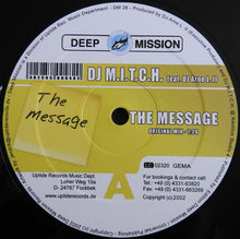 Load image into Gallery viewer, DJ M.I.T.C.H. Feat. DJ Arne L. II* : The Message (12&quot;)
