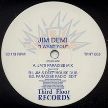 Load image into Gallery viewer, Jim Demi : I Want You (12&quot;)
