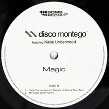 Load image into Gallery viewer, Disco Montego Featuring Katie Underwood : Magic (12&quot;)
