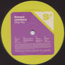 Load image into Gallery viewer, Kimara Lovelace : Only You (Danny Tenaglia Mixes) (12&quot;, Promo)
