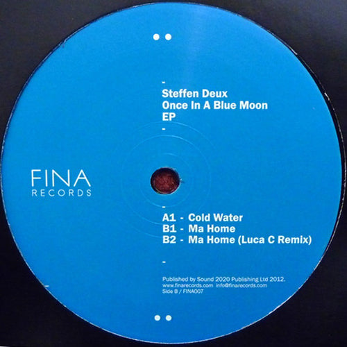 Steffen Deux : Once In A Blue Moon EP (12