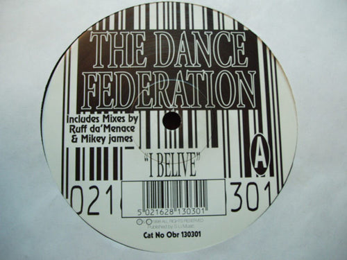 The Dance Federation : I Belive (12