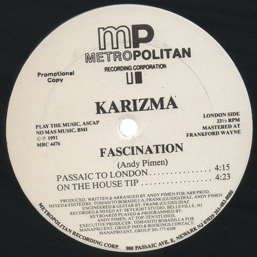 Karizma (5) : Fascination (12