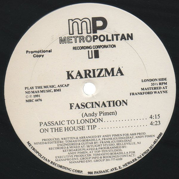 Karizma (5) : Fascination (12