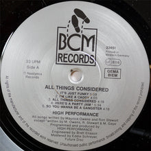 Load image into Gallery viewer, High Performance : All Things Considered (LP, Album)
